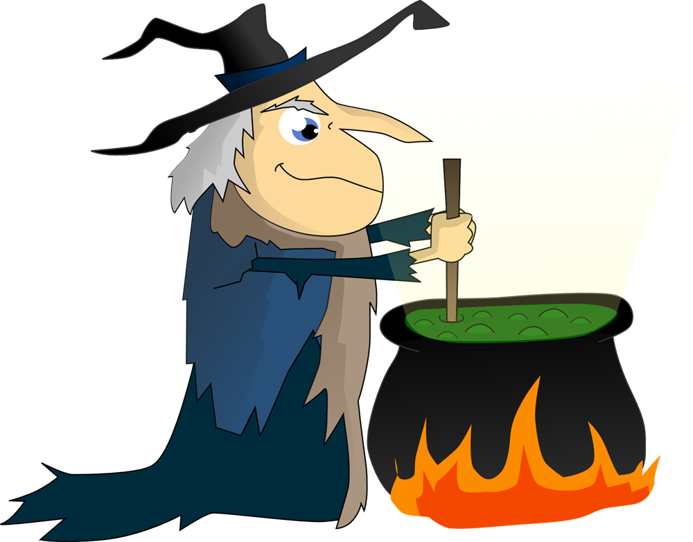 green witch clipart - photo #50