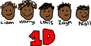 One Direction Clip Art 