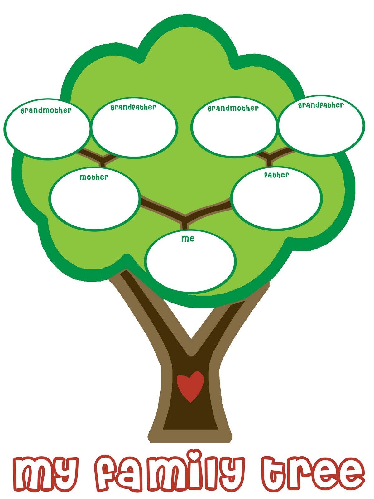 Featured image of post How To Draw A Family Tree For Kids / You can edit any of drawings via our online image editor before 1150x1150 fantastic printable tree coloring pages simple page kids.