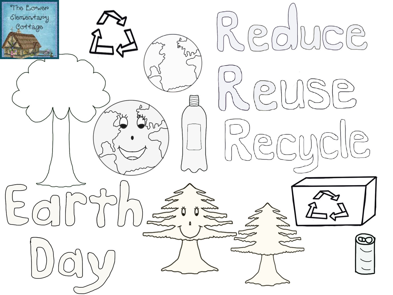 The Lower Elementary Cottage: NEW Earth Day Clipart! Giveaway