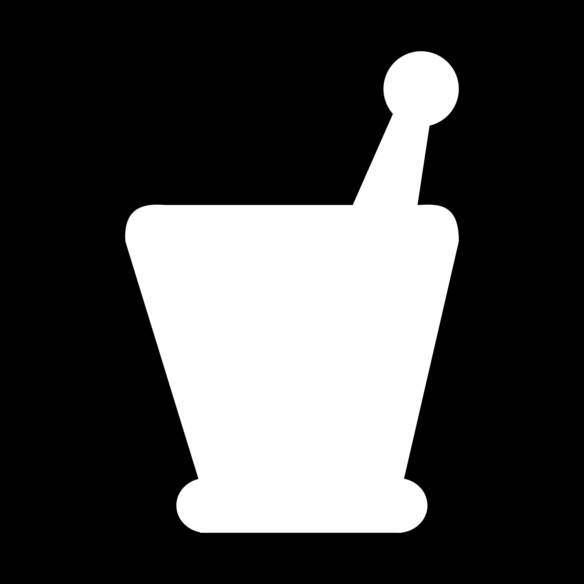 Clip Arts Related To : mortar and pestle rx. 