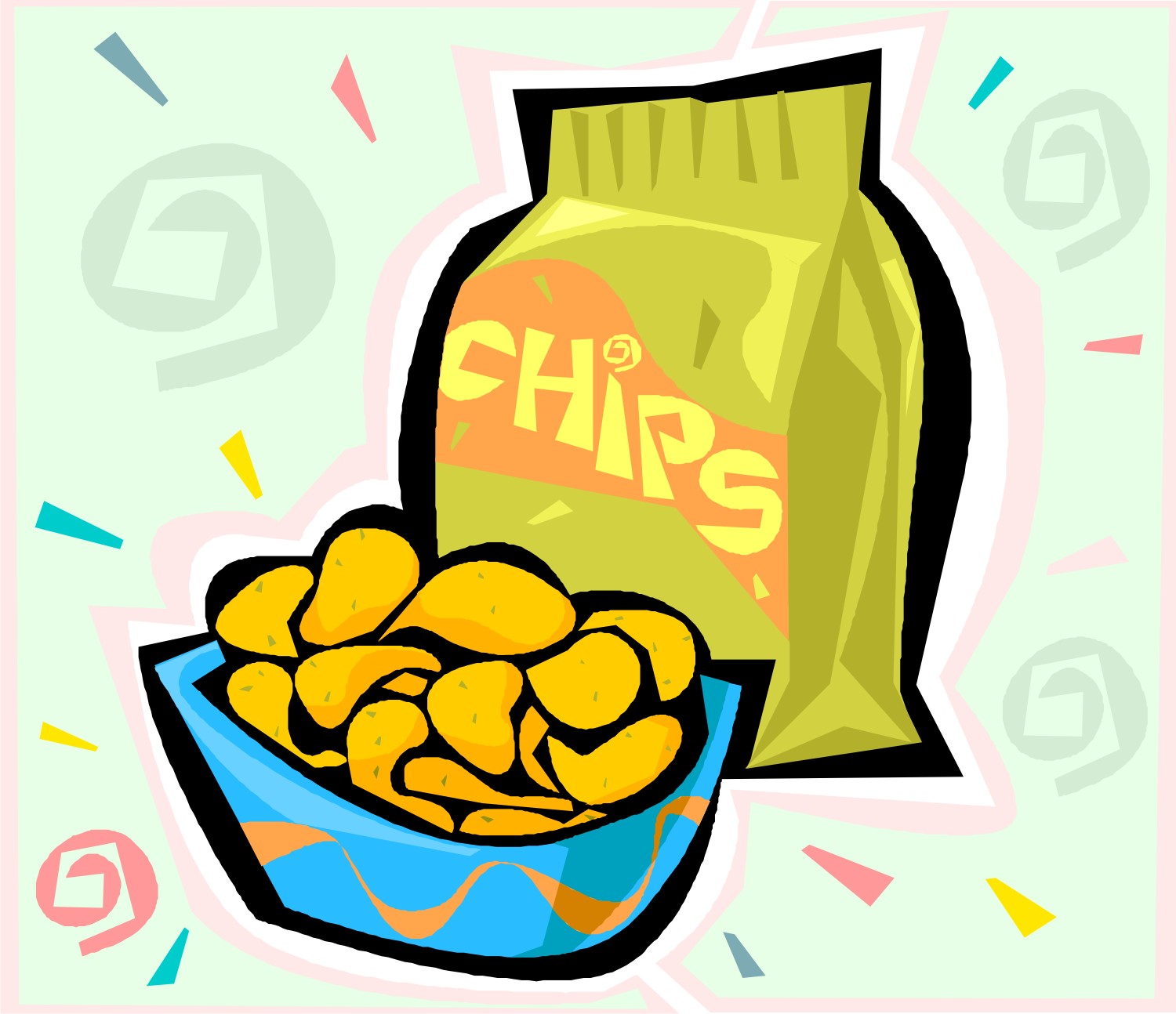 Lays Chips Clipart