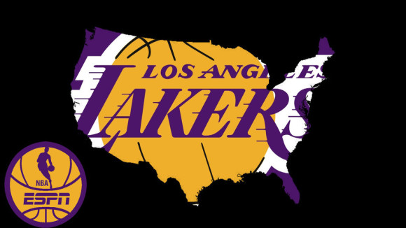 los angeles lakers clipart - photo #1