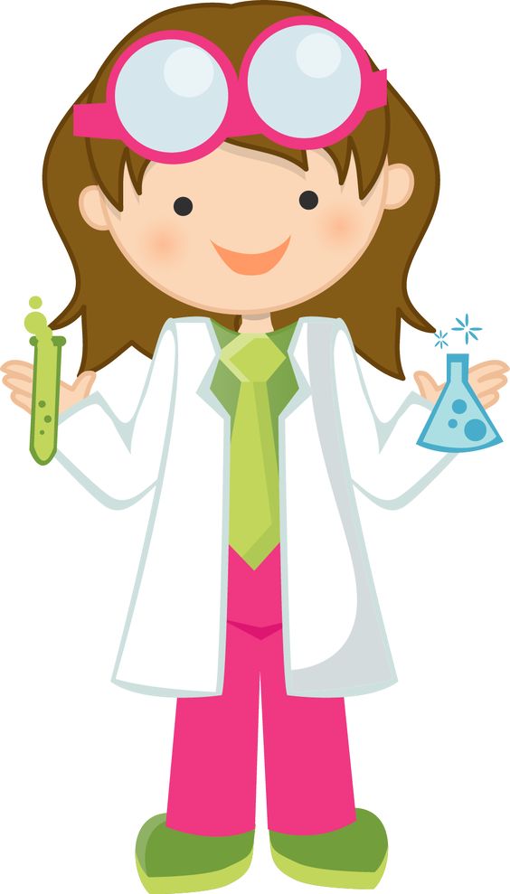 Girl Scientist Free Clipart