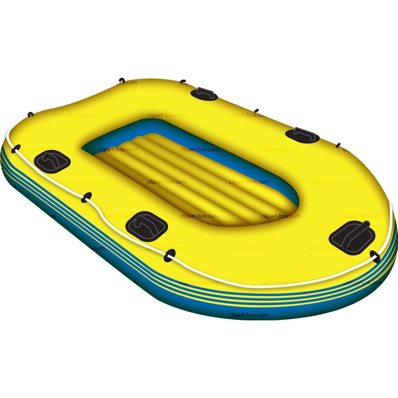 CLIPART INFLATABLE BOAT