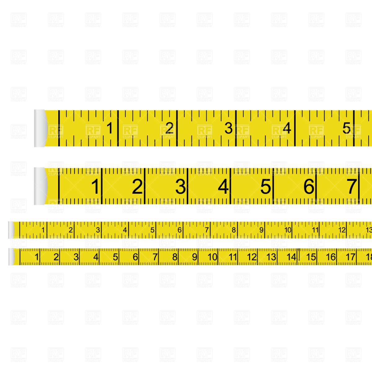 measuring tape border