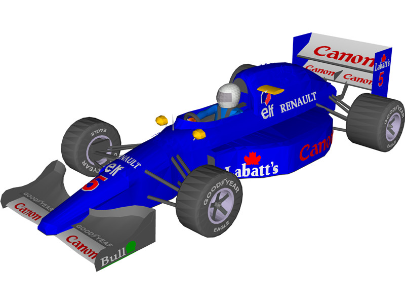 Indy Car 3D Model Download