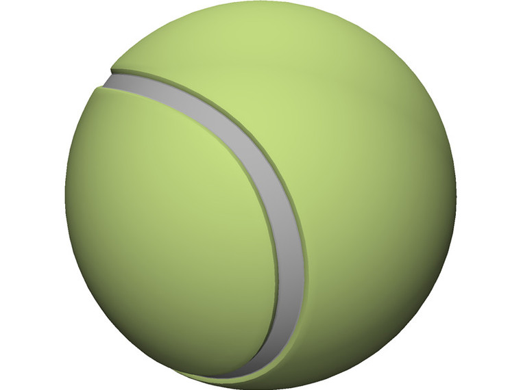 Tennis Ball 3D Model Download CAD Browser Clipart