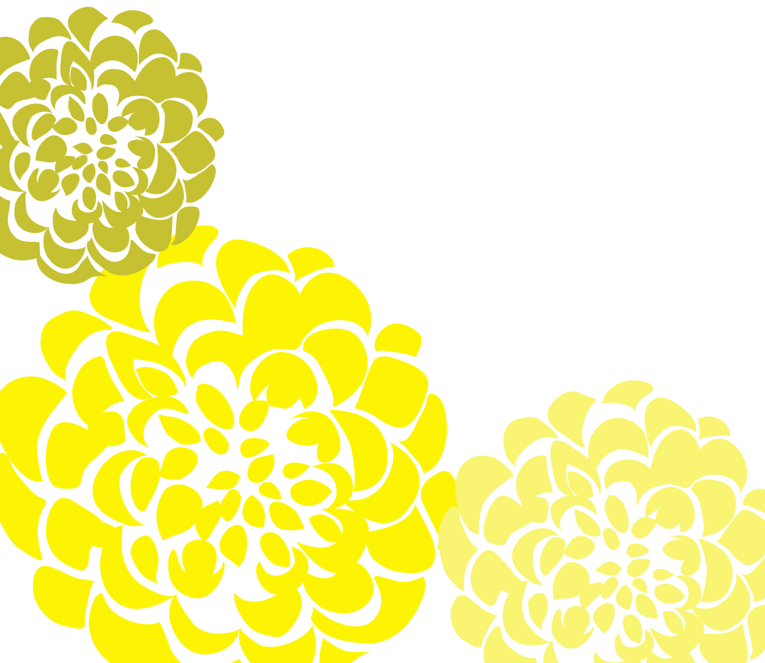 clip art chrysanthemum flowers - photo #17