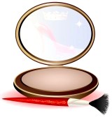 and red cosmetic.. clipart 