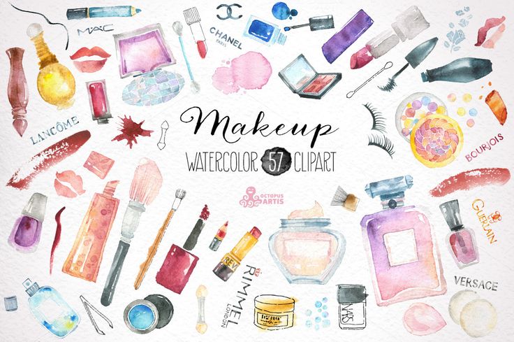 Makeup &, Cosmetics clipart 