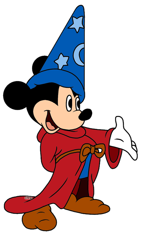 sorcerer mickey hat clipart - photo #23
