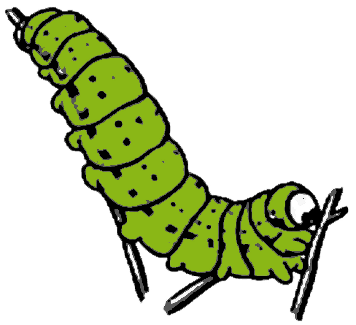 free caterpillar clipart - photo #34