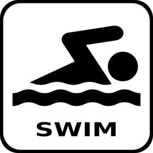 Competitive swimming clipart cliparthut free clipart image