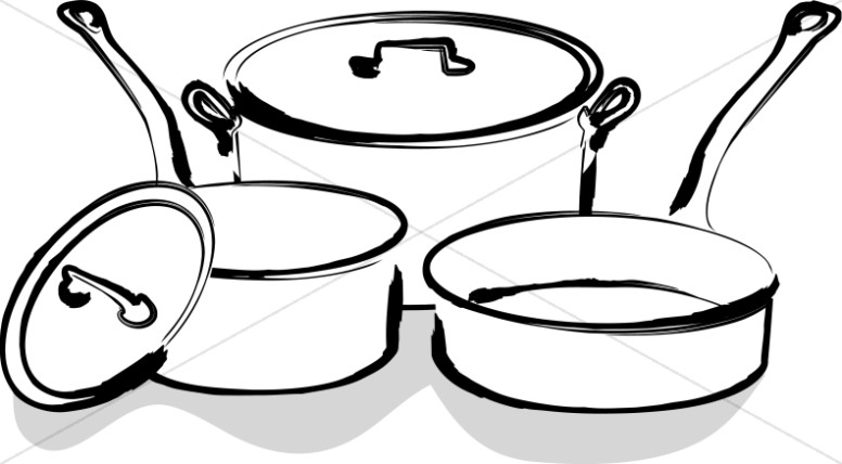 Cafeteria Pots and Pans
