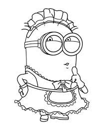 Image result for minion clipart black and white 