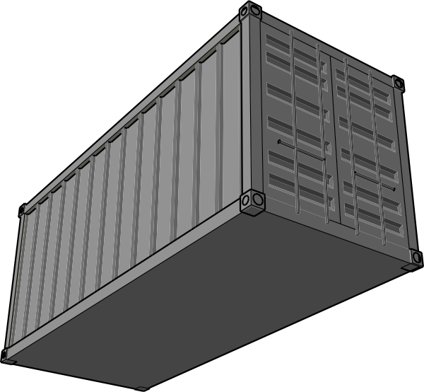 Shipping Container Clip Art