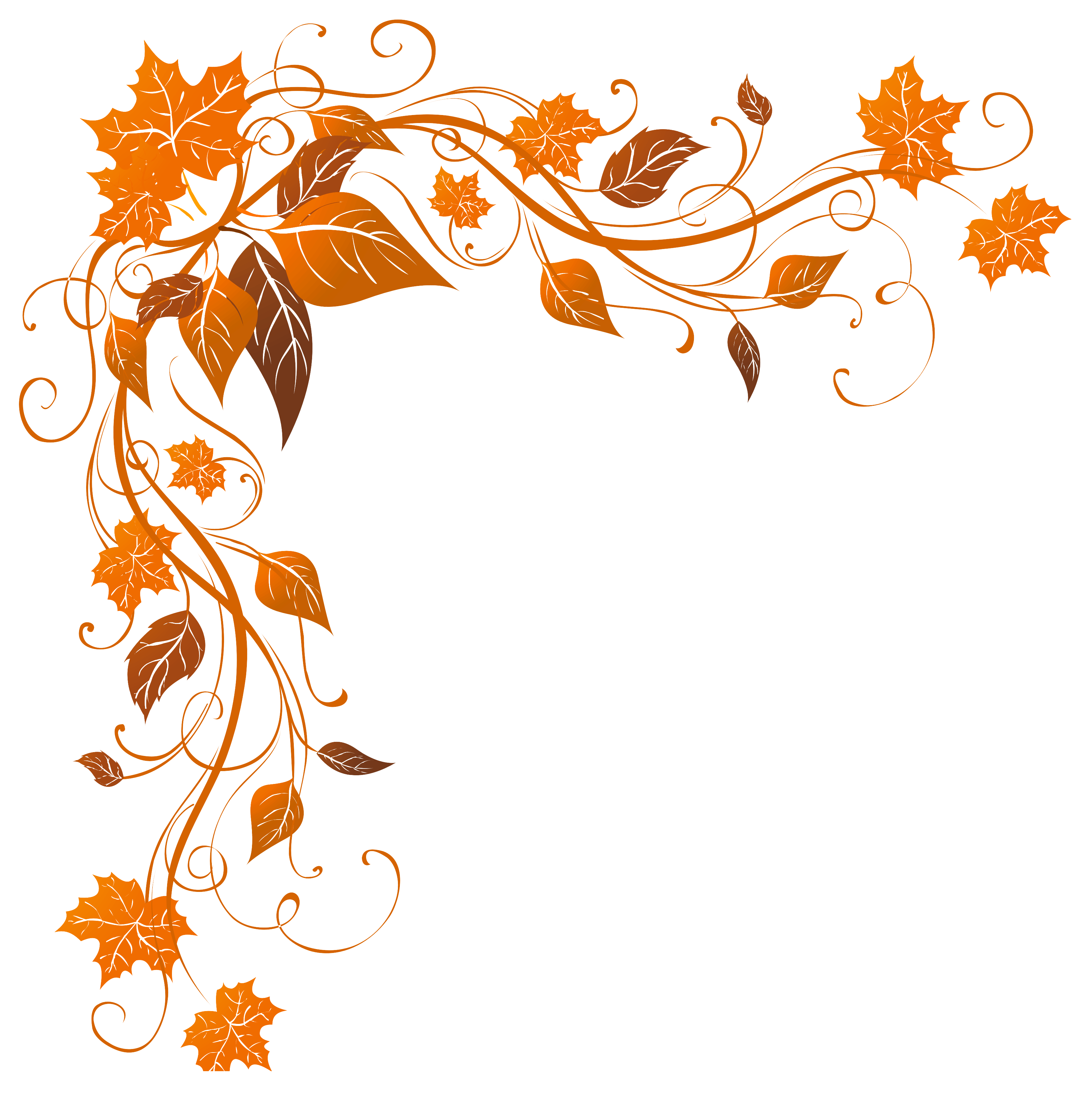 Transparent Autumn Decoration PNG Clipart Image 