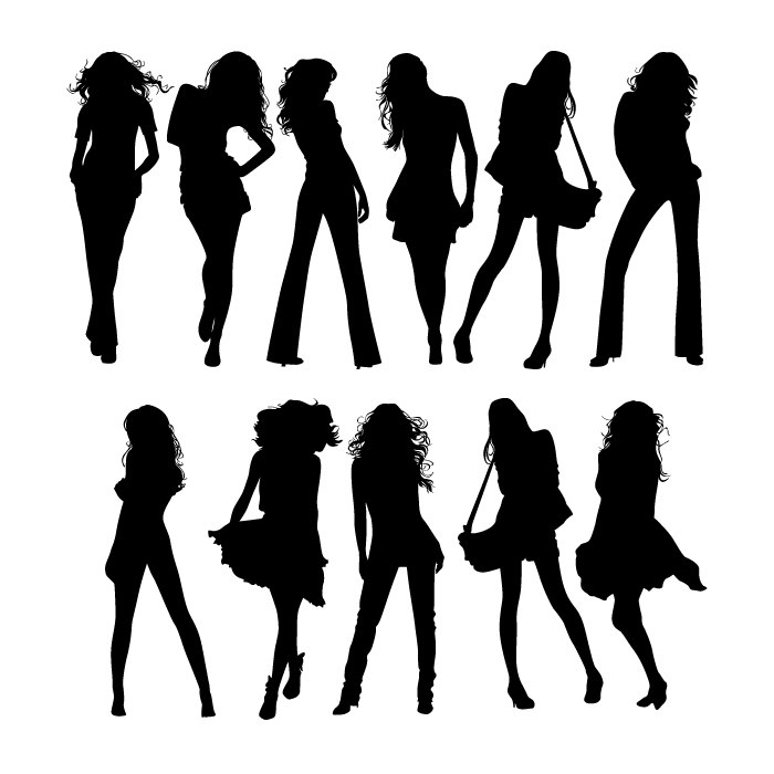 Popular items for fashion clipart
