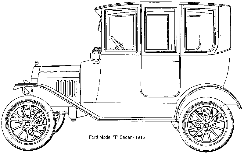 Model T Clipart