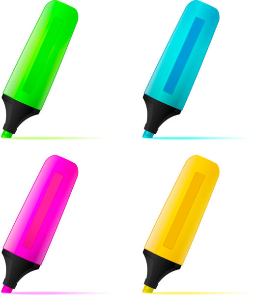 clipart yellow highlighter - photo #29