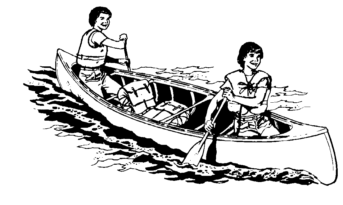 clipart canoe kayak - photo #32