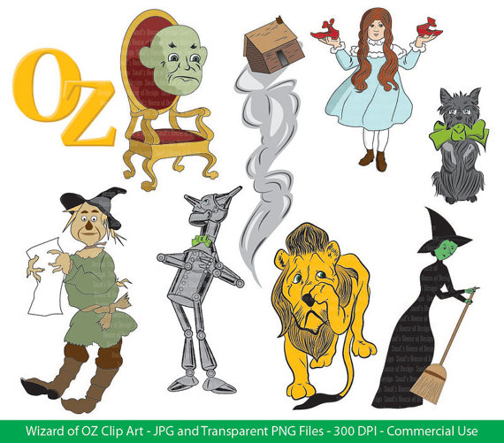 Printable Free Wizard Of Oz Clipart