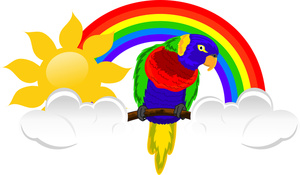 Parakeet Clipart Image