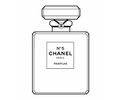 Chanel perfume clip art