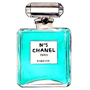 Chanel perfume clip art 
