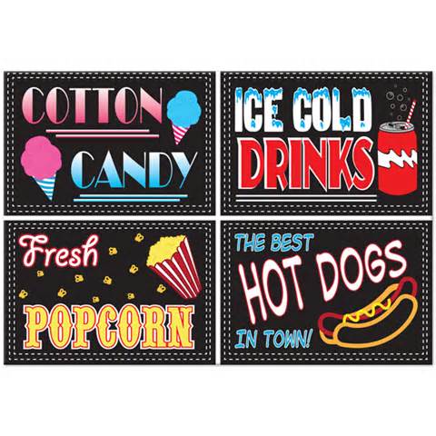 Concession Stand Sign Clipart