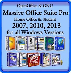 Massive Office Suite With Word Spell Check Accounts Publisher