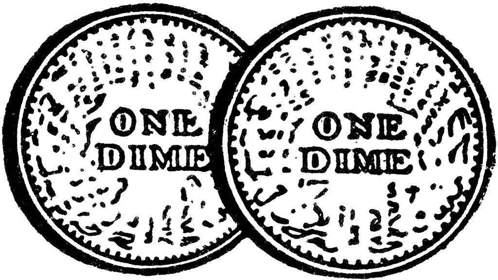 dime clip art free