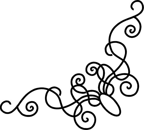 Gold Squiggle Clipart