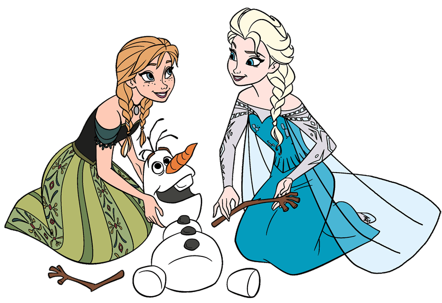 Clip Arts Related To : anna from frozen clip art. 
