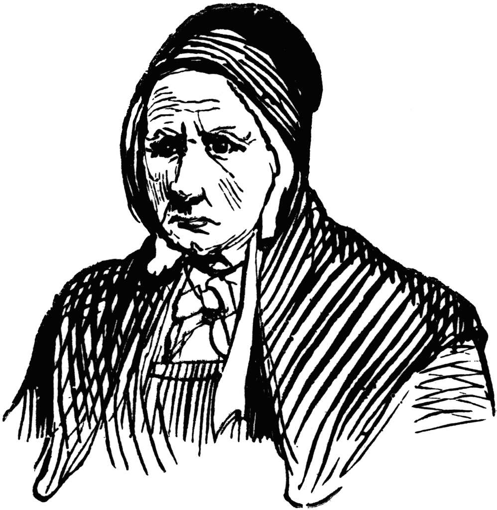 Old Woman Clip Art