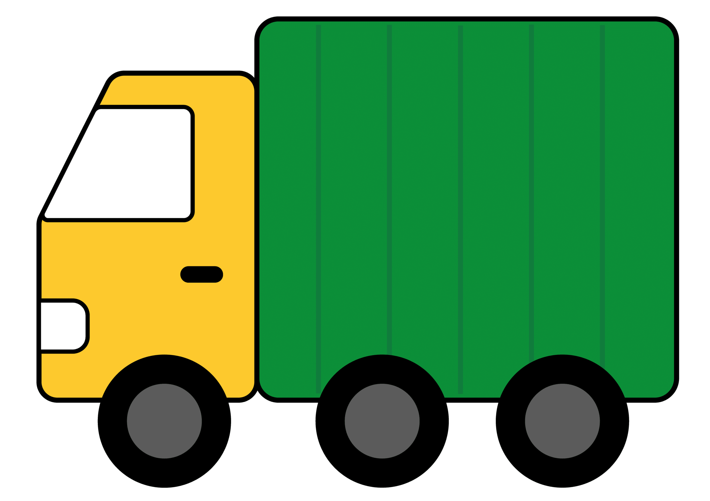 Delivery truck clipart free clipart image clipartcow