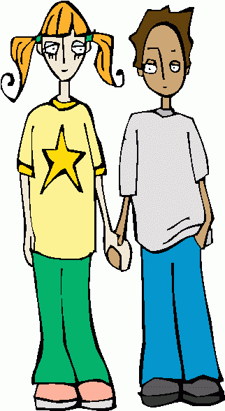 Teenagers Clipart
