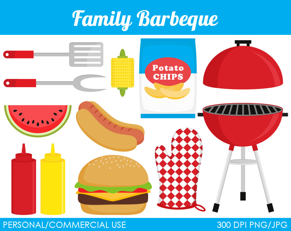 Clip Arts Related To : bbq utensils clipart. 