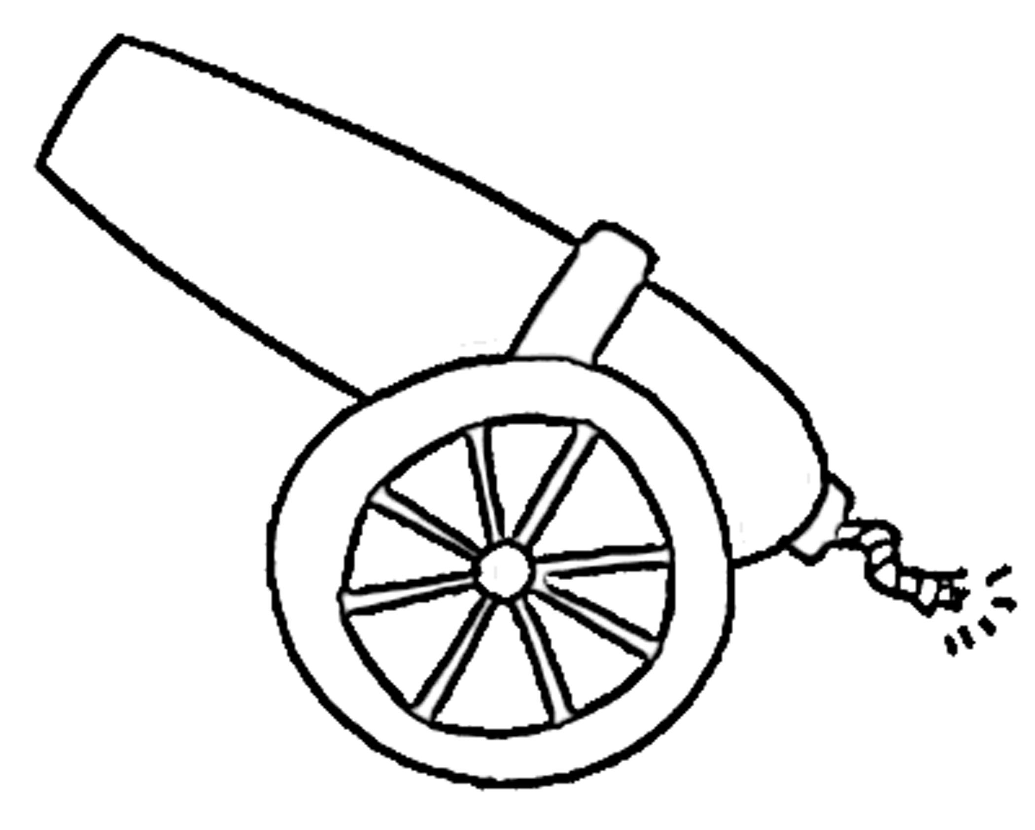 Cannons clipart clipart image 