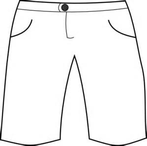 black and white short pants cartoon - Clip Art Library