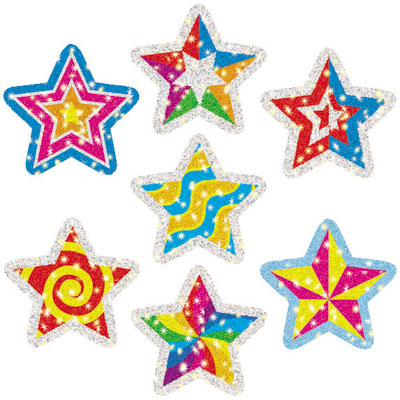 Star Stickers Clipart