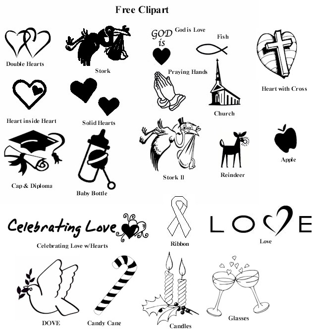wedding clipart black and white free download - photo #19