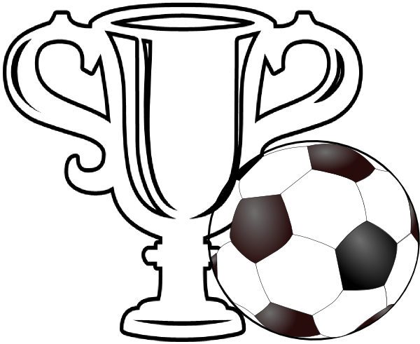 Soccer Trophies Clipart 