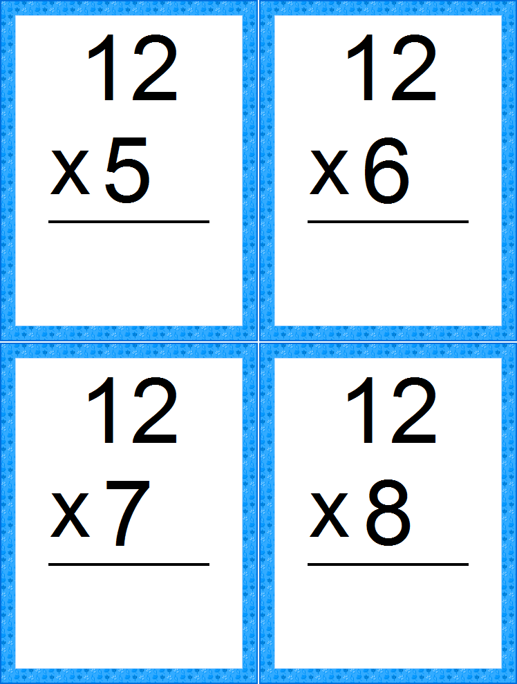 FREE Printable Beginner&Math Flashcards 