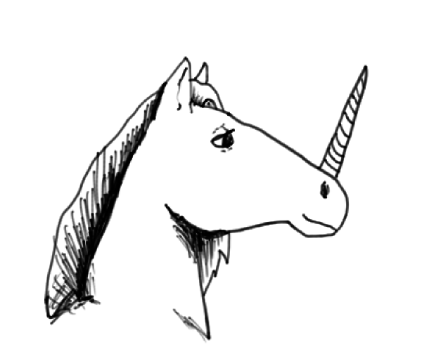 Unicorn clip art free vector in encapsulated postscript image 