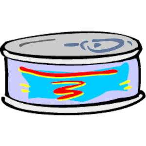 Tuna Can 2 clipart, cliparts of Tuna Can 2 free download