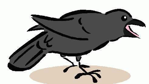 cartoon crow clipart - Clip Art Library
