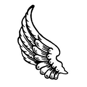 clip art angel wings.