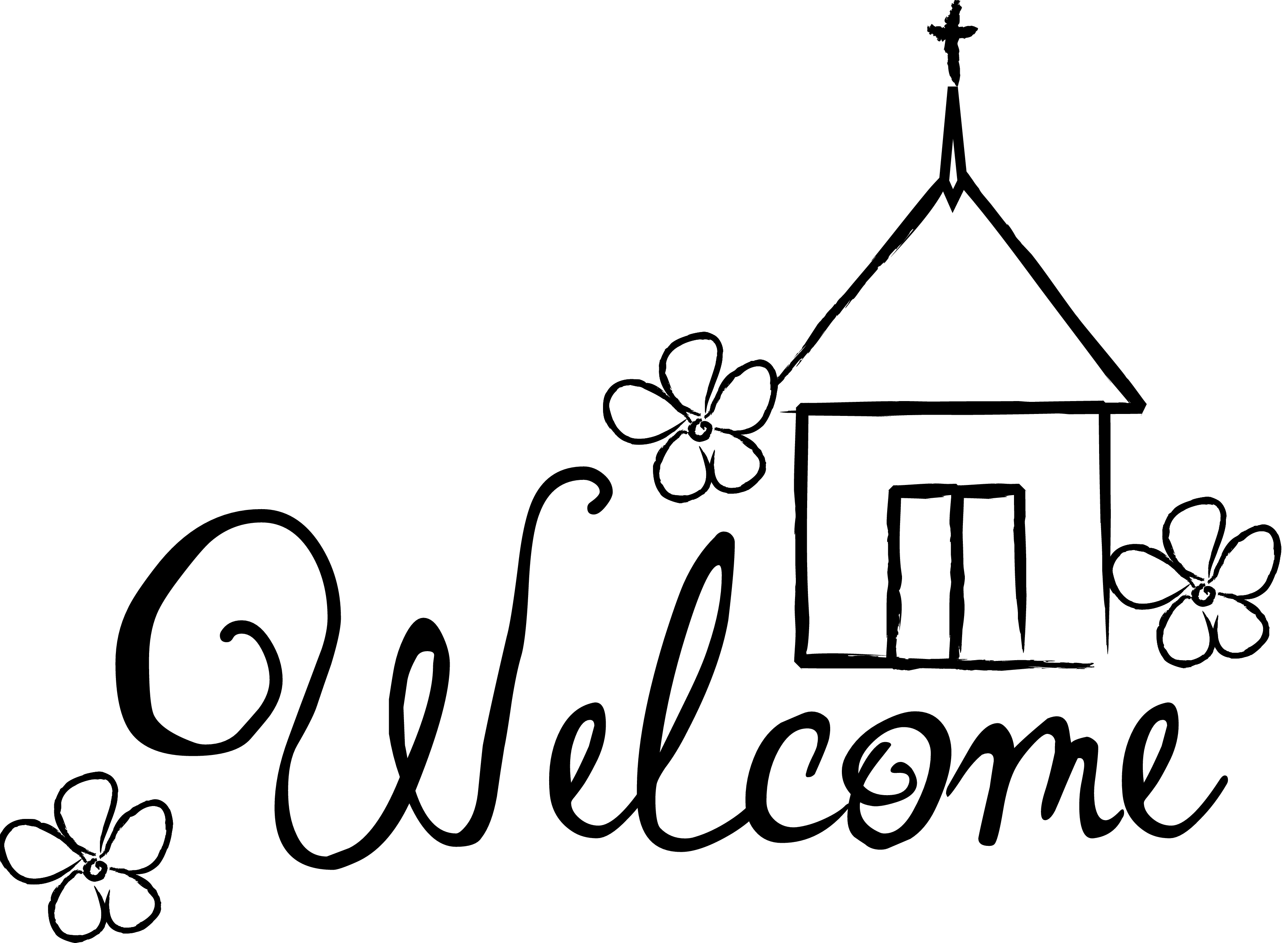 Welcome To Our Church Clipart